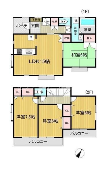 八王子市谷野町　中古一戸建て
