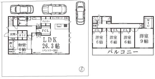 八王子市めじろ台4丁目　新築一戸建て・全1棟