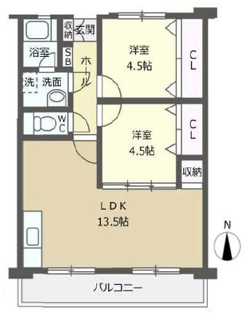 八王子狭間住宅2号棟　中古マンション