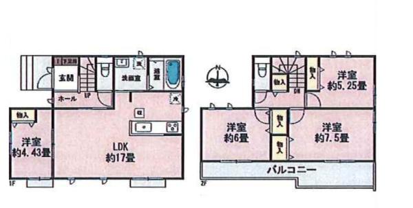 八王子市大塚　新築一戸建て　B号棟