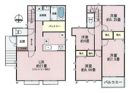 八王子市大塚　新築一戸建て　K号棟