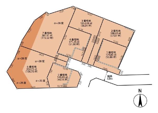 八王子市中山　土地　1区画　建築条件なし