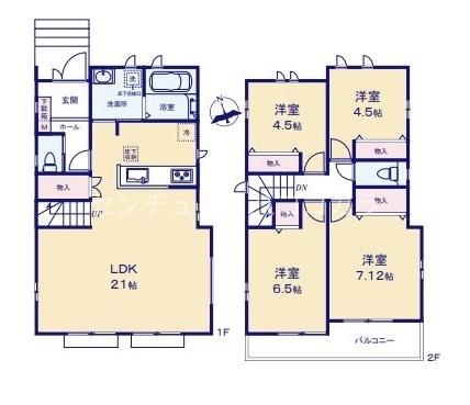 八王子市台町3丁目　新築一戸建て　A号棟