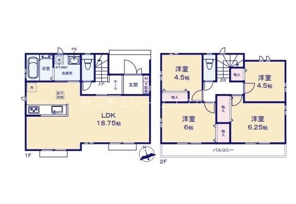 八王子市台町3丁目　新築一戸建て　B号棟