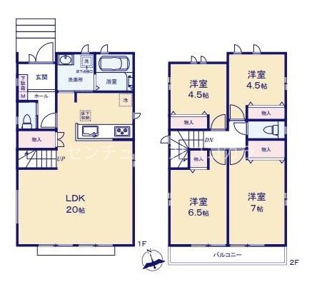 八王子市台町3丁目　新築一戸建て　C号棟