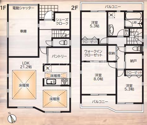 八王子市元本郷町　新築一戸建て・全1棟