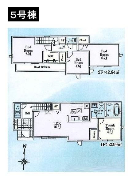 八王子市川口町　新築一戸建て　5号棟