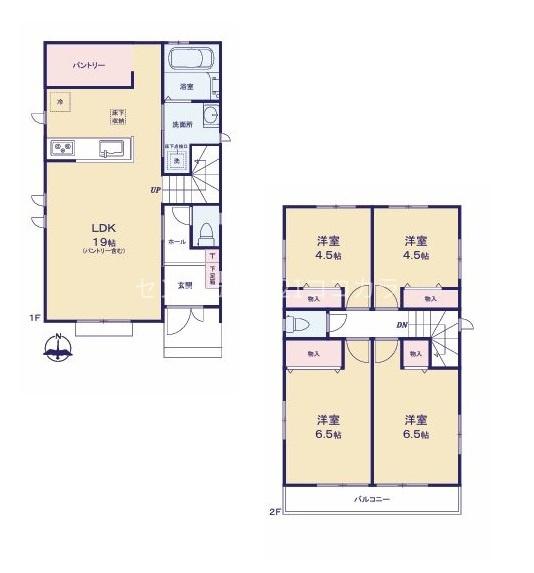 八王子市緑町　新築一戸建て・全7棟　A号棟