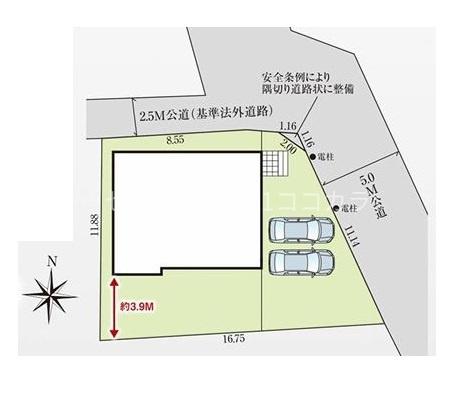 八王子市叶谷町　新築一戸建て・全1棟