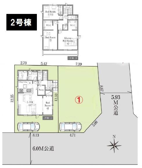 八王子市元本郷町1丁目　新築一戸建て　2号棟