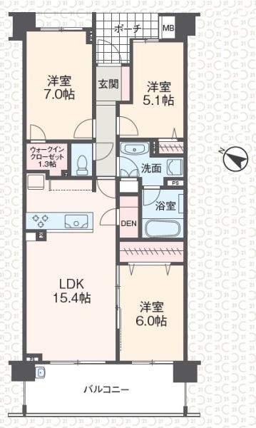 パークスクエア二子多摩川　中古マンション