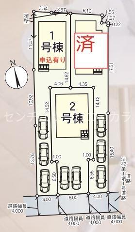 八王子市中野上町3丁目　新築一戸建て　全3棟　2号棟