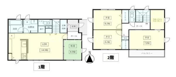八王子市七国３丁目の中古一戸建て