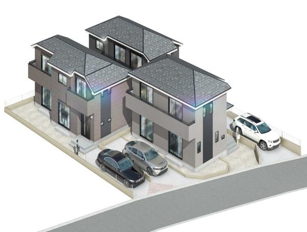 八王子市打越町　新築一戸建て・全3棟　2号棟