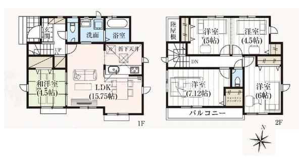 八王子市石川町　新築一戸建て　15号棟