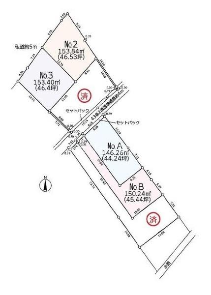 八王子市下恩方町　新築一戸建て　3号棟