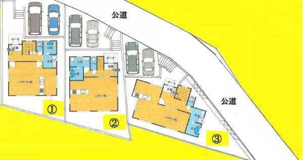 八王子市大船町　土地　3号地　建築条件付