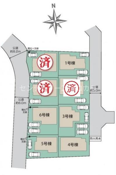 八王子市石川町　新築一戸建て・全8棟　5号棟