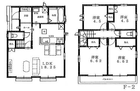 八王子市川口町新築一戸建て・全6棟　F号棟