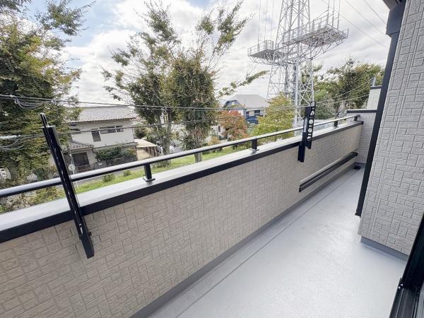 八王子市富士見町 新築一戸建て全3棟・2号棟(バルコニー)