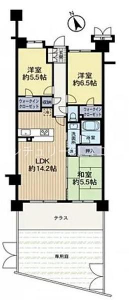 サンクレイドル西八王子アリア　中古マンション