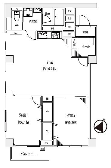西八王子ハイツD棟　中古マンション