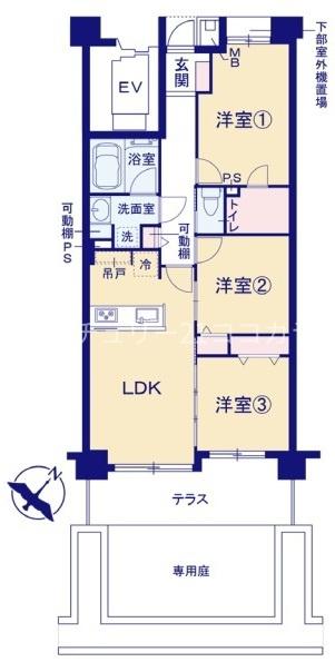 ヴィルヌーブ西八王子　中古マンション