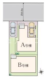 八王子市大和田町5丁目　新築一戸建て　全2棟　B号棟