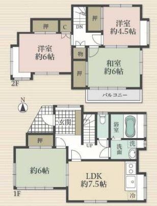 八王子市諏訪町　中古一戸建て