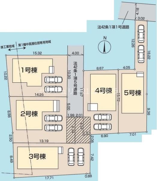 八王子市川口町　新築一戸建て　全5棟　2号棟