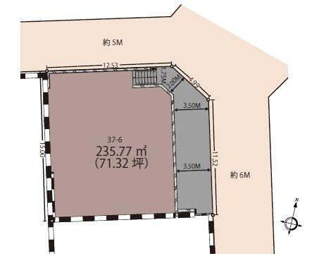 八王子市めじろ台2丁目　土地　建築条件なし
