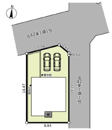 八王子市絹ケ丘　新築一戸建て・全1棟