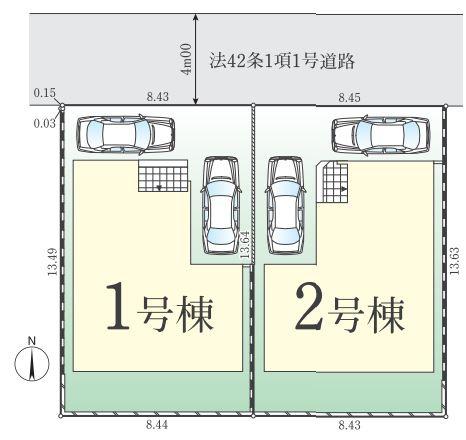 八王子市富士見町　新築一戸建て・全2棟　2号棟