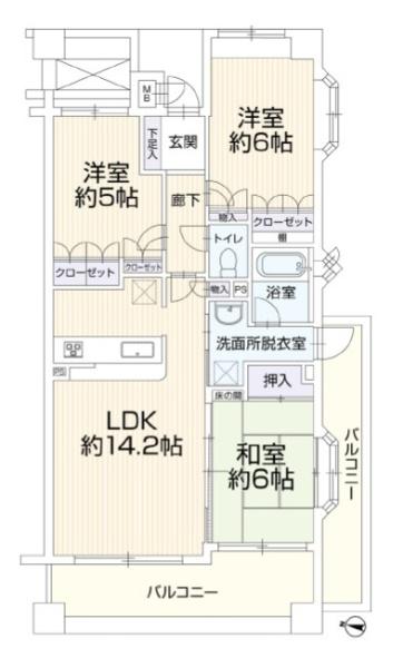 サンクレイドル八王子北野台　中古マンション