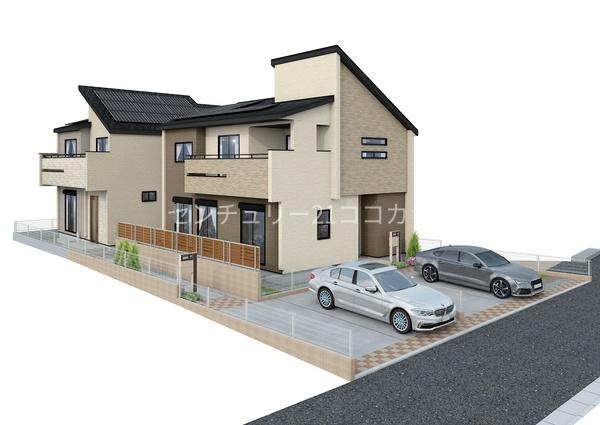 八王子市上柚木　新築一戸建て　1号棟