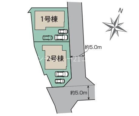 八王子市石川町の新築一戸建て・全2棟　2号棟