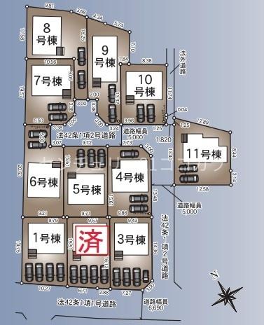 八王子市川口町　新築一戸建て　7号棟