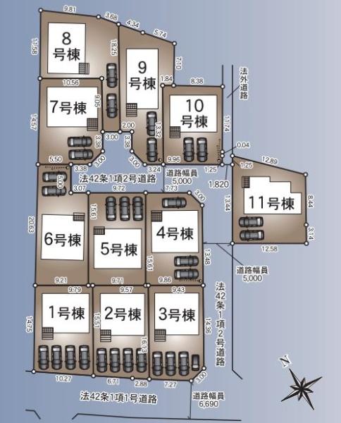 八王子市川口町　新築一戸建て　11号棟