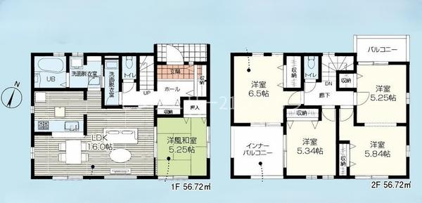 八王子市南陽台3丁目　新築一戸建て・全1棟