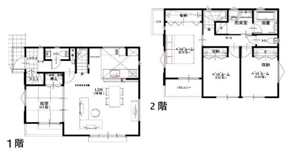 八王子市大楽寺町　新築一戸建て　2号棟