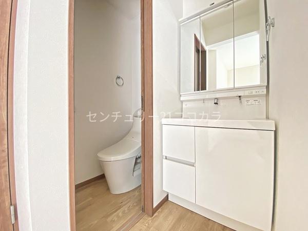 八王子市散田町5丁目の中古一戸建て(洗面台・洗面所)