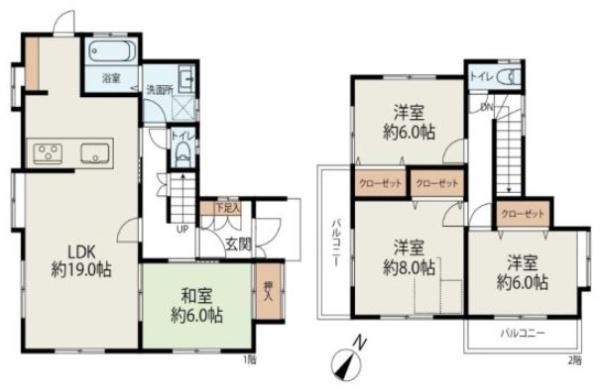 八王子市元八王子町2丁目　中古一戸建て