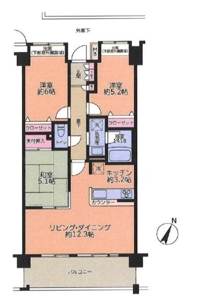 サニーコート八王子第4　中古マンション