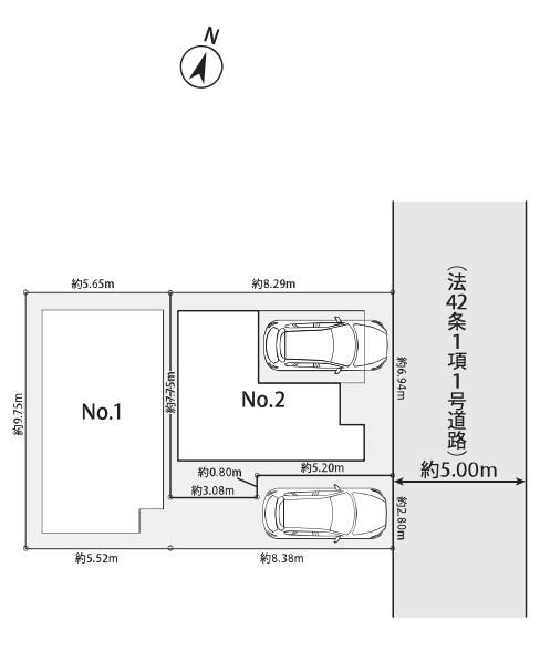 八王子市子安町　新築一戸建て・全2棟　1号棟