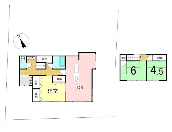 八王子市左入町　中古一戸建て
