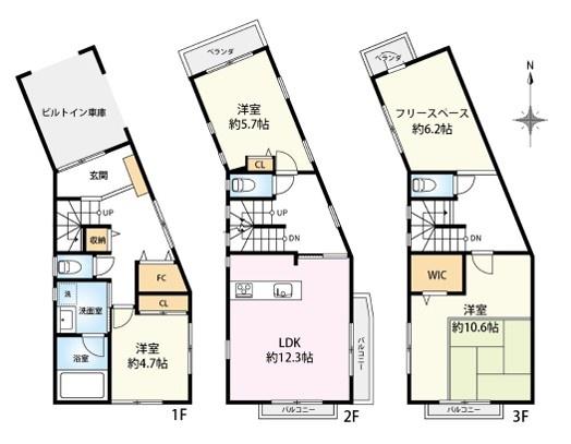八王子市東浅川町の中古一戸建て