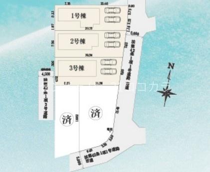 八王子市弐分方町　新築一戸建て　3号棟