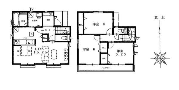 八王子市散田町　新築一戸建て・全2棟　1号棟