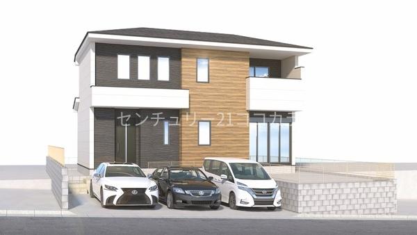 日野市三沢の新築一戸建て・全1棟