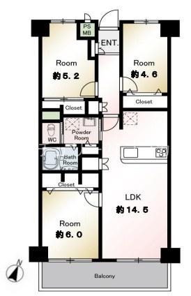 高尾パークハイツA棟